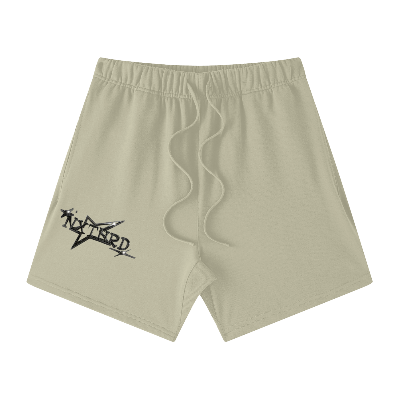 NXTHRD Unisex Earth Tone Loose Fit Cotton Shorts