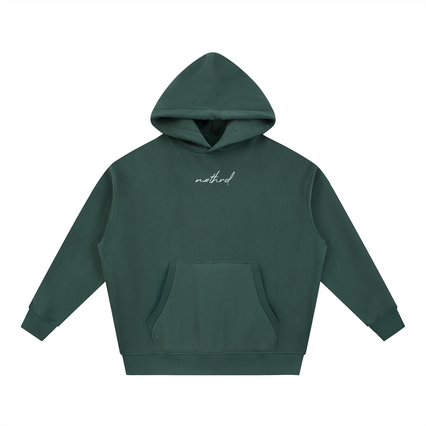 NXTHRD Travis Scott Essential Oversized Boxy Fit Fleece Hoodie