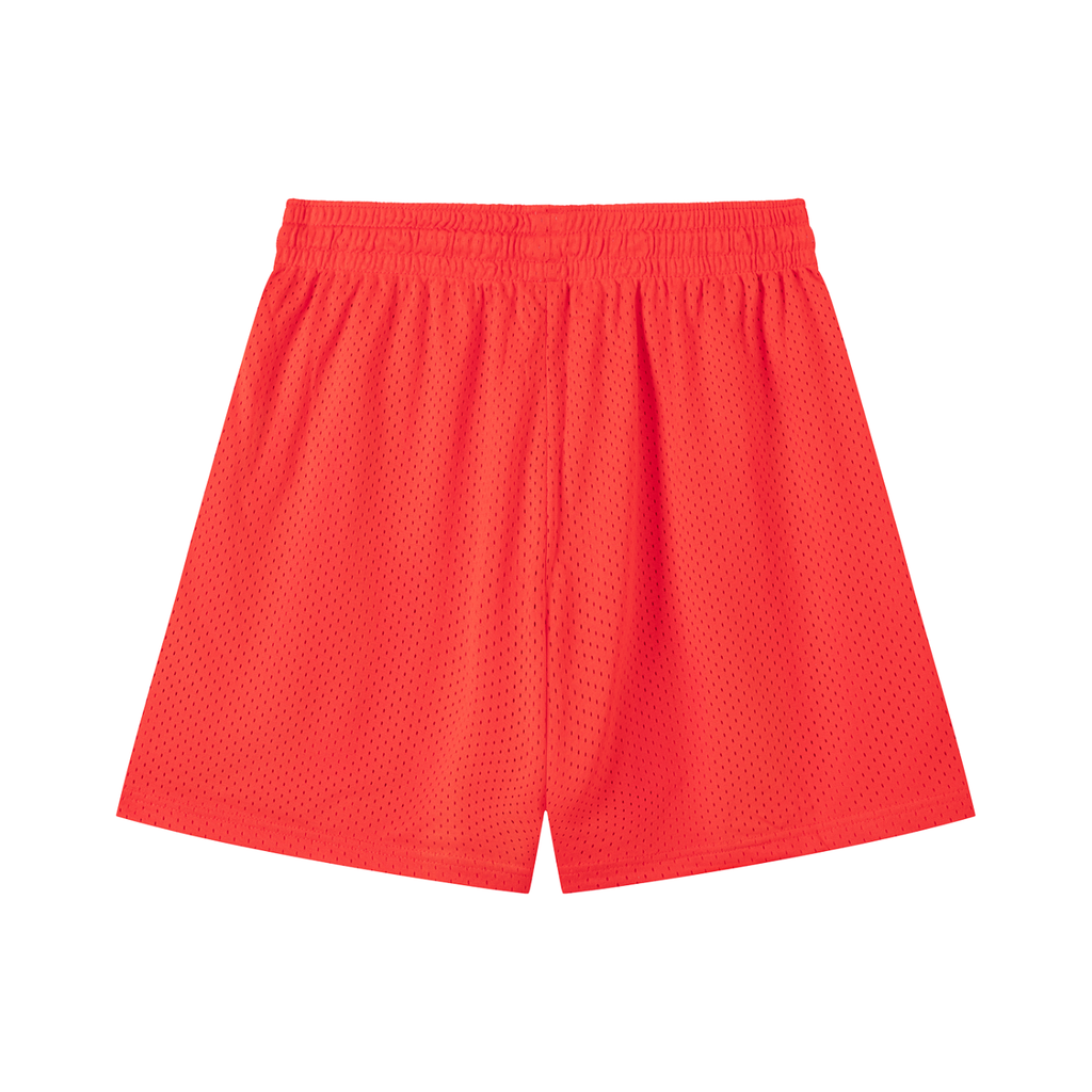 NXTHRD Palm Tree Mesh Drawstring Shorts