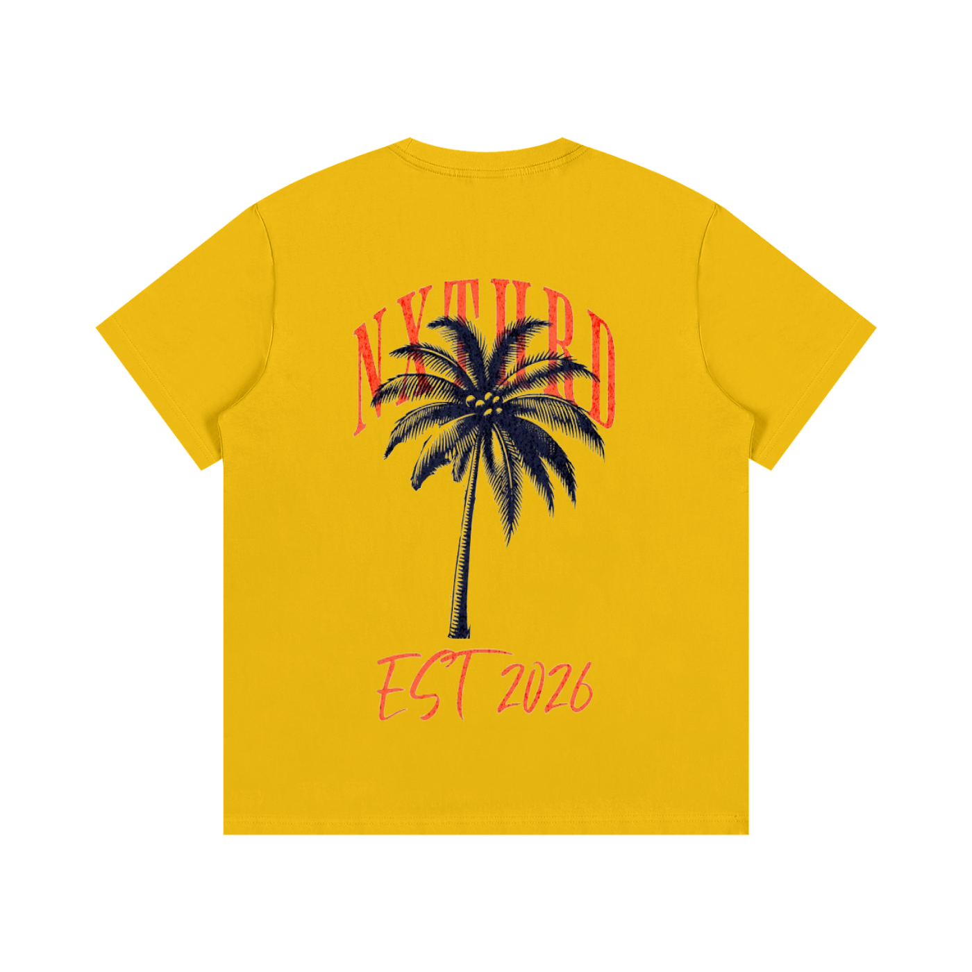 NXTHRD Palm Tree Essential Cotton T-Shirt