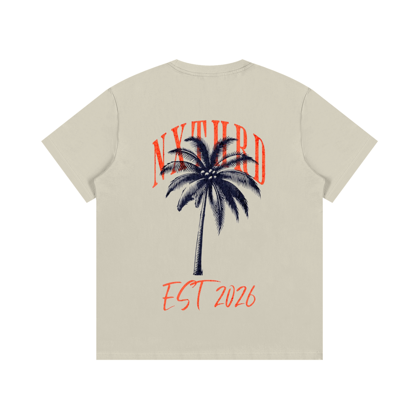 NXTHRD Palm Tree Essential Cotton T-Shirt
