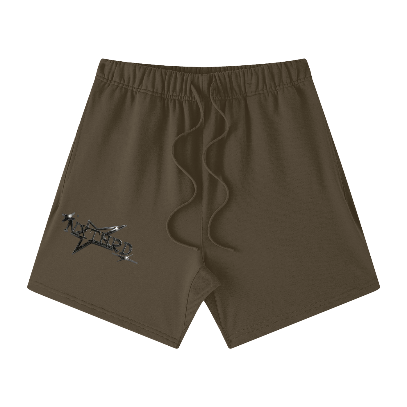 NXTHRD Unisex Earth Tone Loose Fit Cotton Shorts