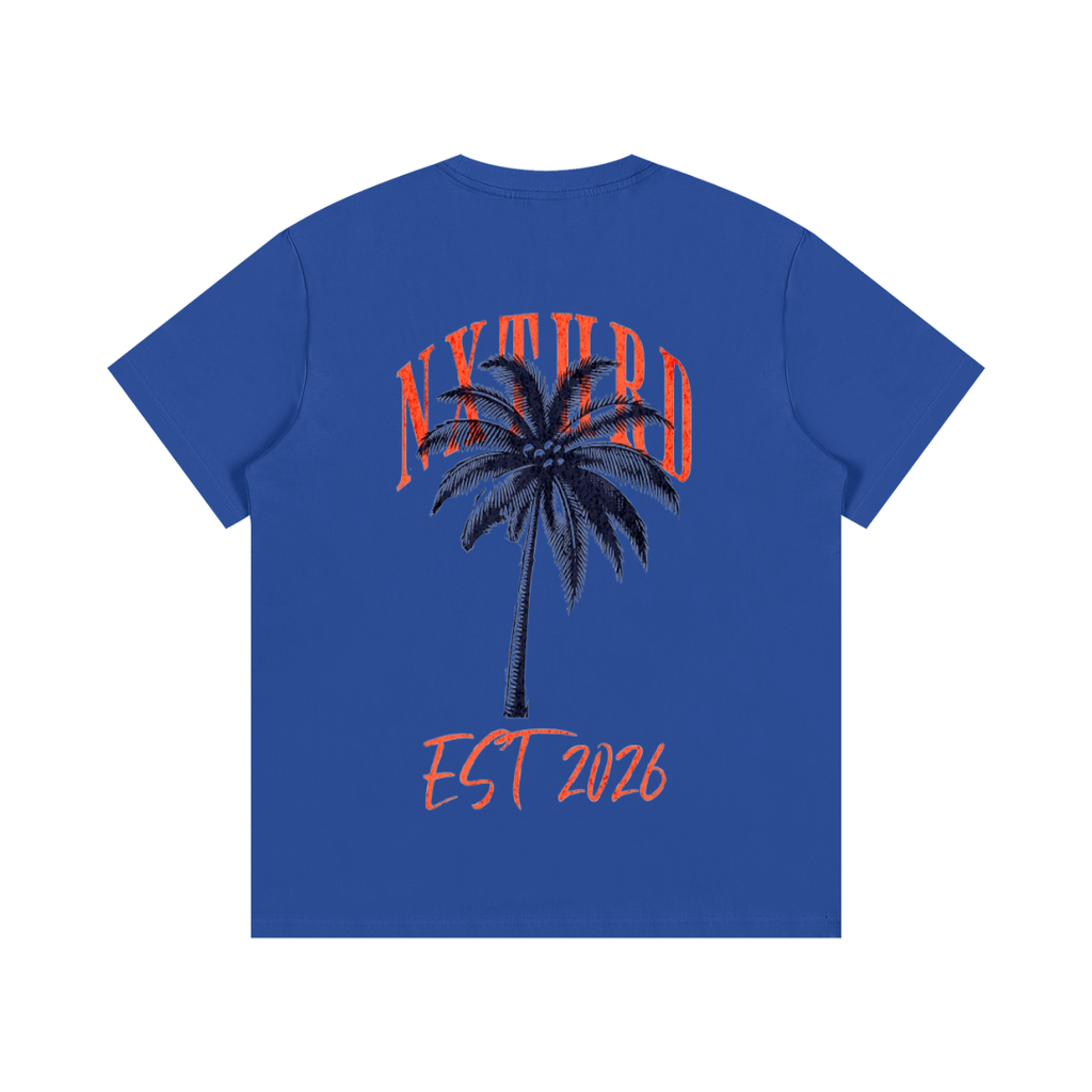 NXTHRD Palm Tree Essential Cotton T-Shirt