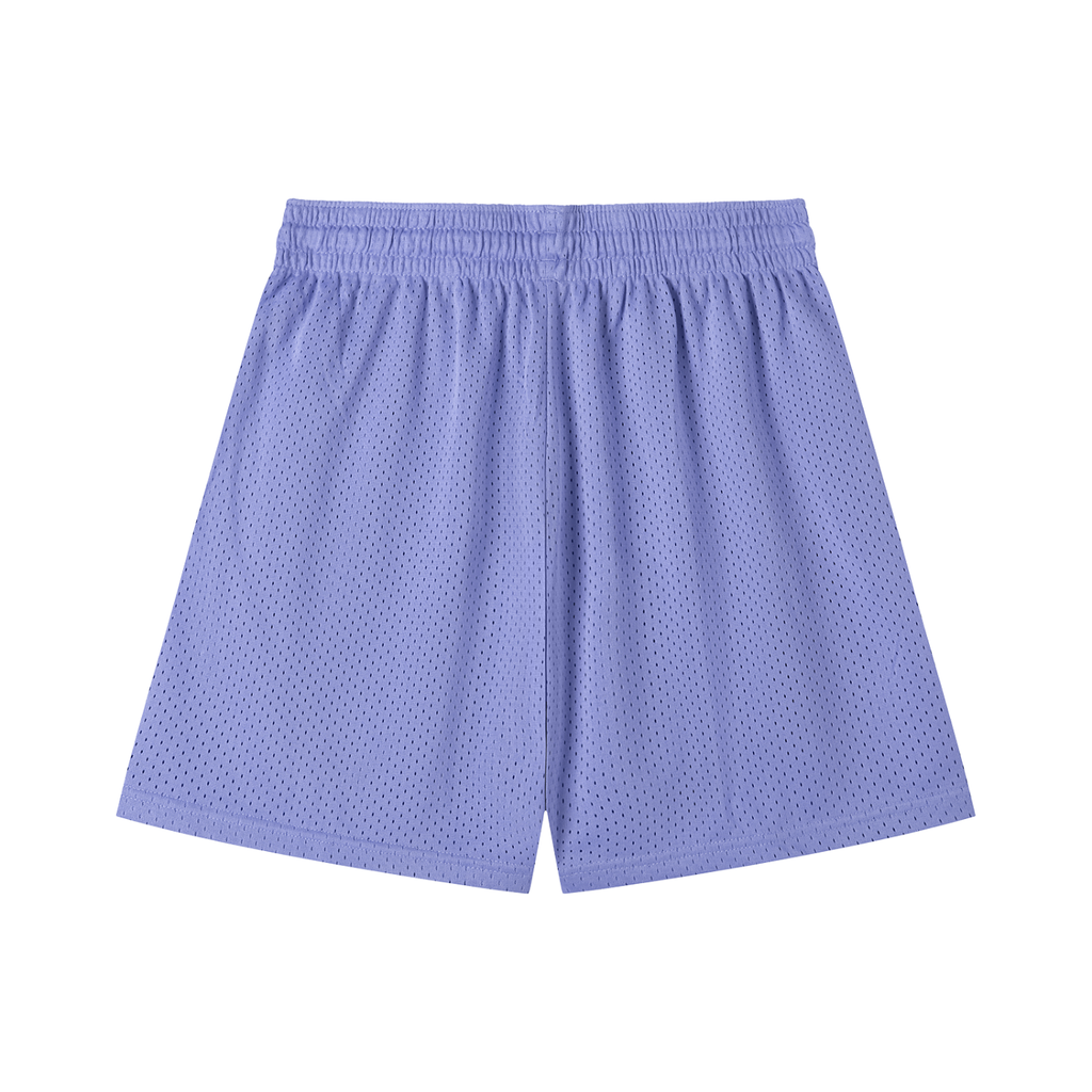 NXTHRD Palm Tree Mesh Drawstring Shorts