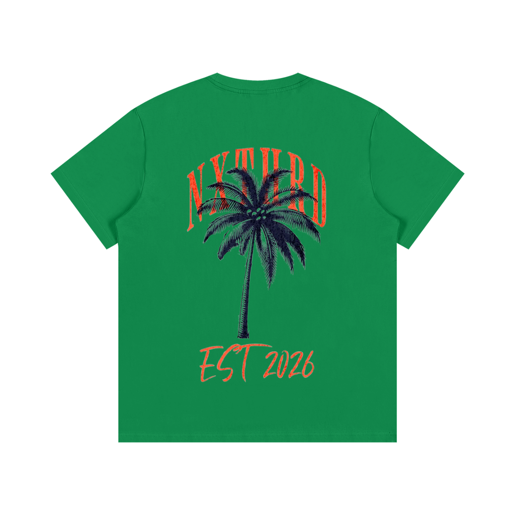 NXTHRD Palm Tree Essential Cotton T-Shirt