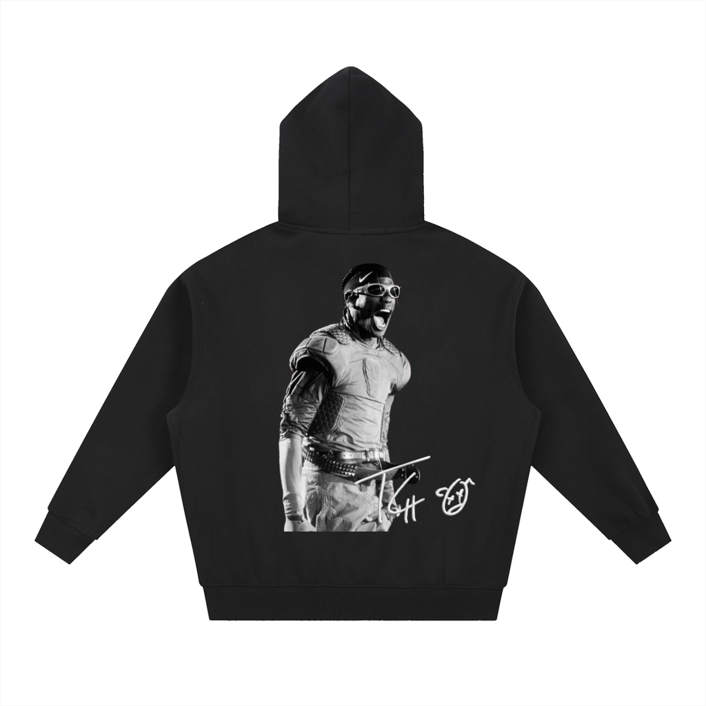 NXTHRD Travis Scott Essential Oversized Boxy Fit Fleece Hoodie