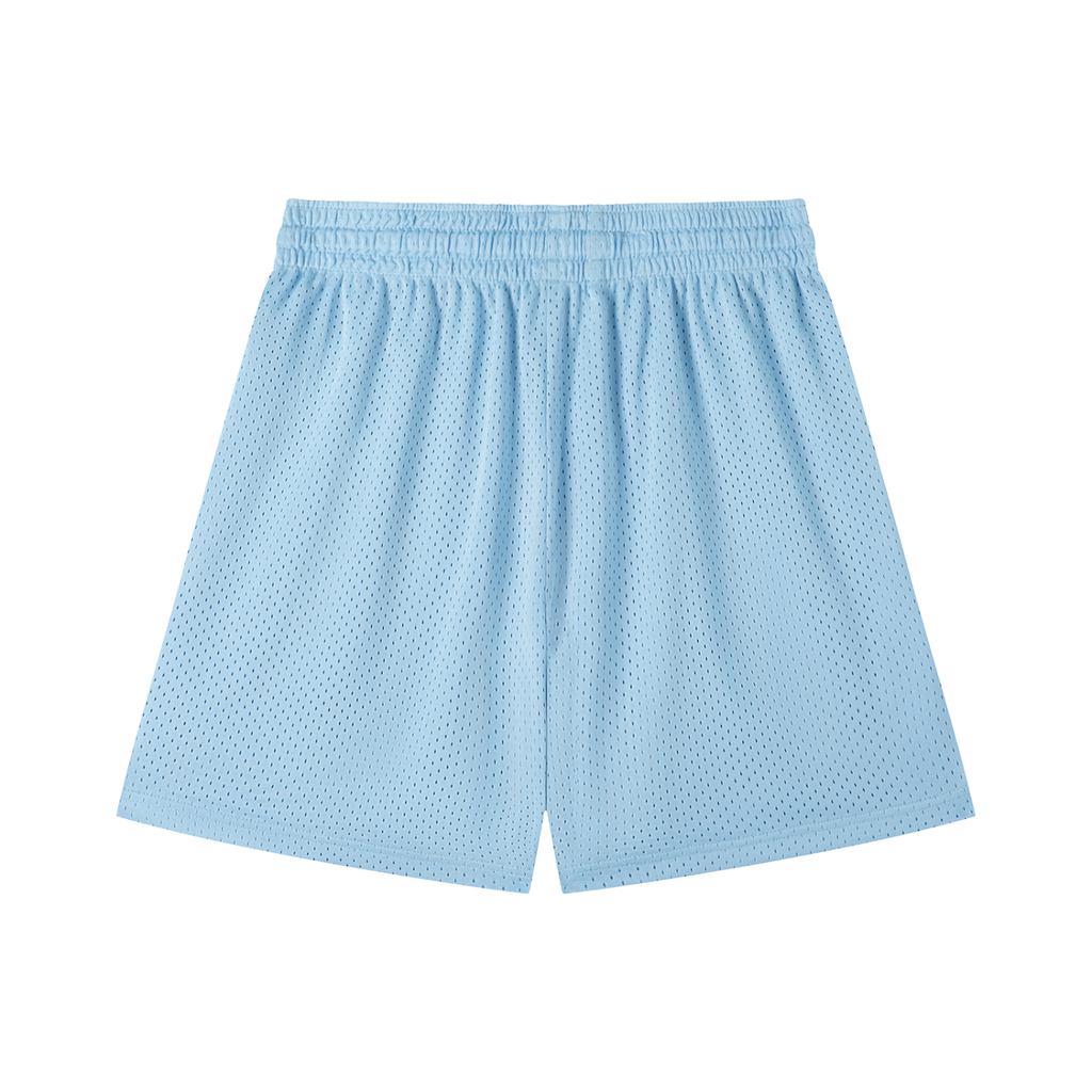 NXTHRD Palm Tree Mesh Drawstring Shorts