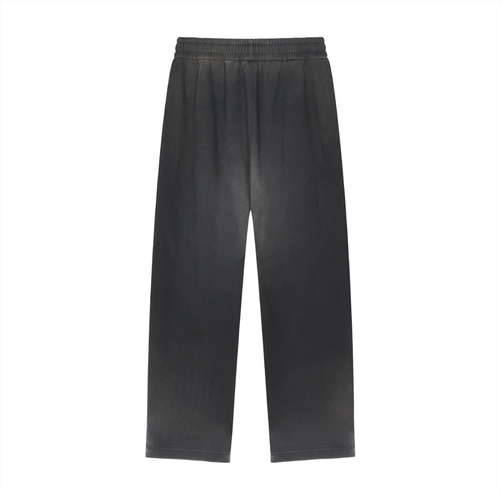 NXTHRD Sun Fade Raw Edge Straight-Leg Sweatpants