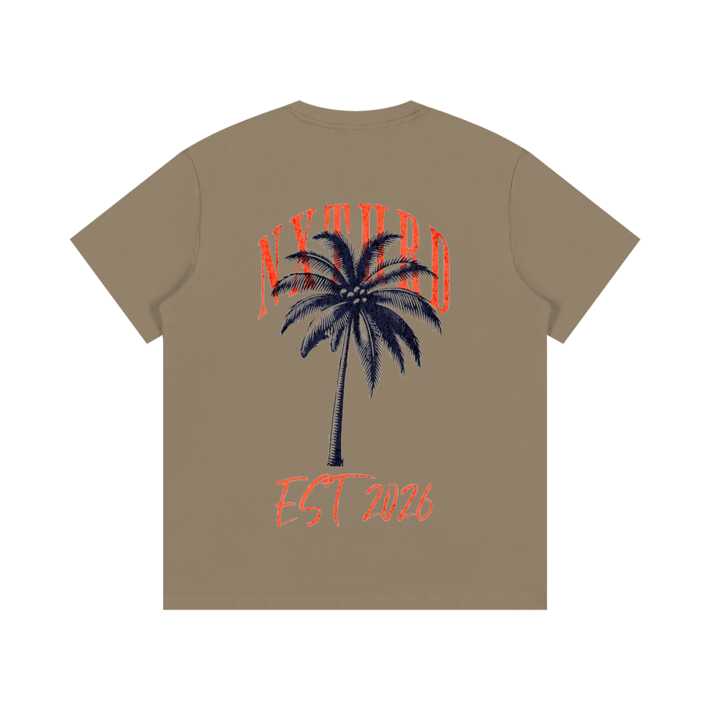 NXTHRD Palm Tree Essential Cotton T-Shirt