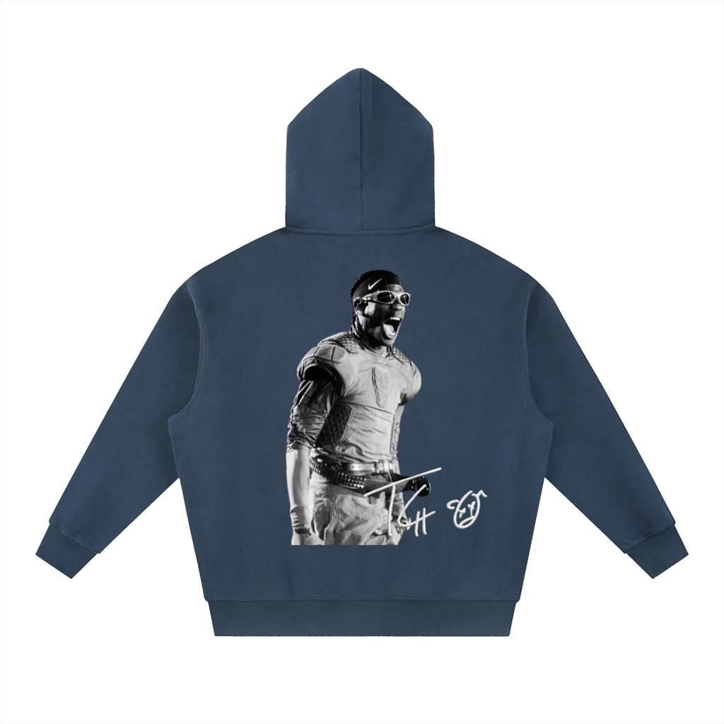 NXTHRD Travis Scott Essential Oversized Boxy Fit Fleece Hoodie