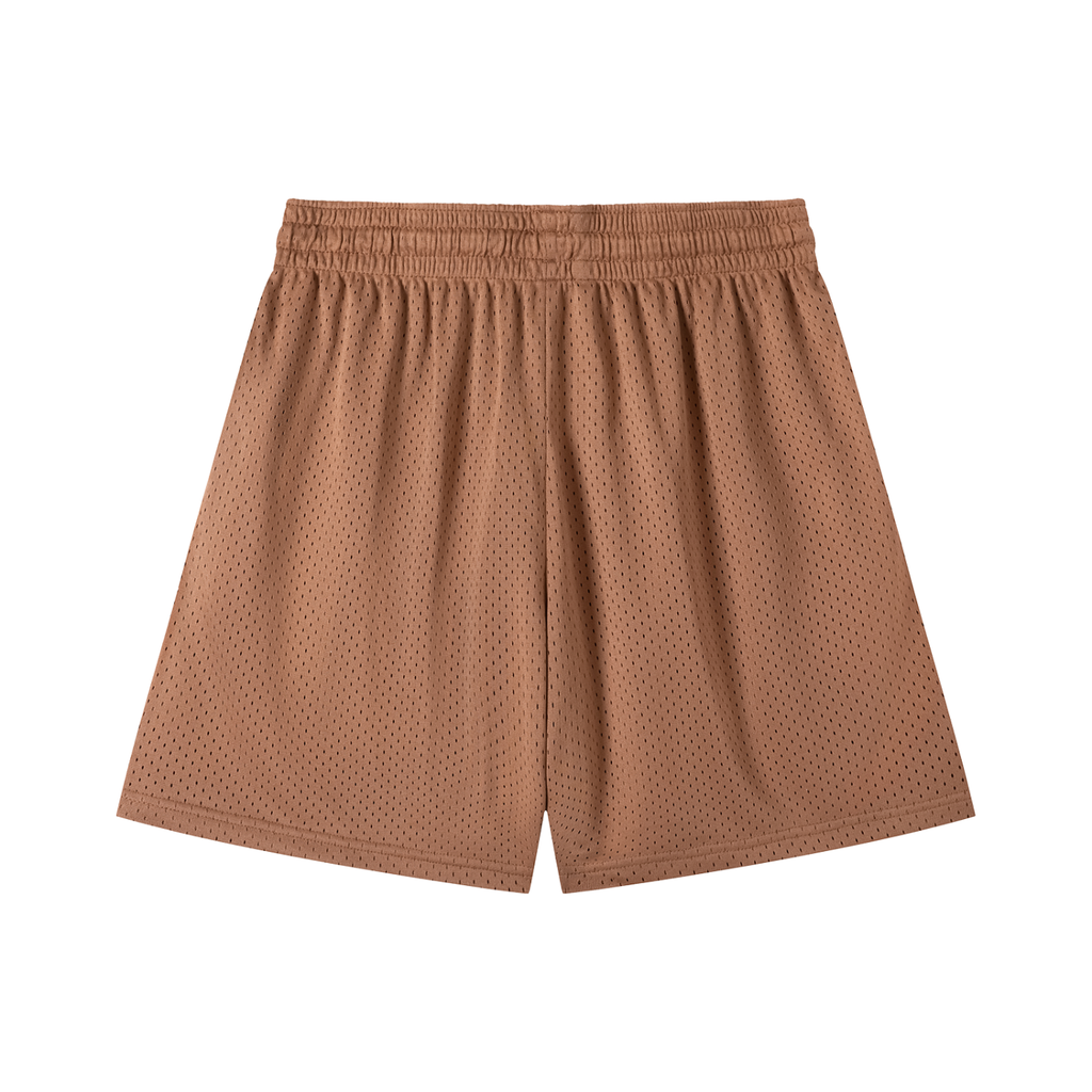 NXTHRD Palm Tree Mesh Drawstring Shorts