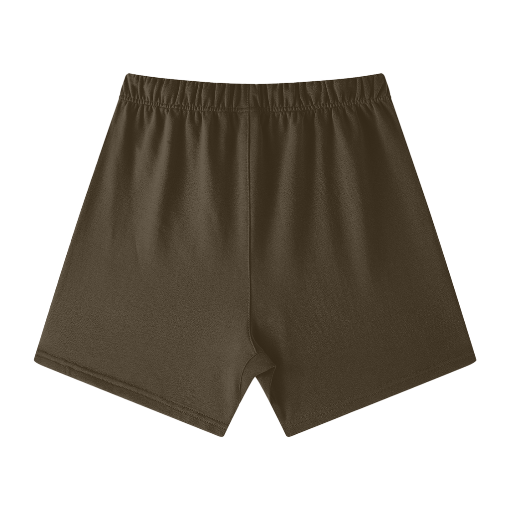 NXTHRD Unisex Earth Tone Loose Fit Cotton Shorts
