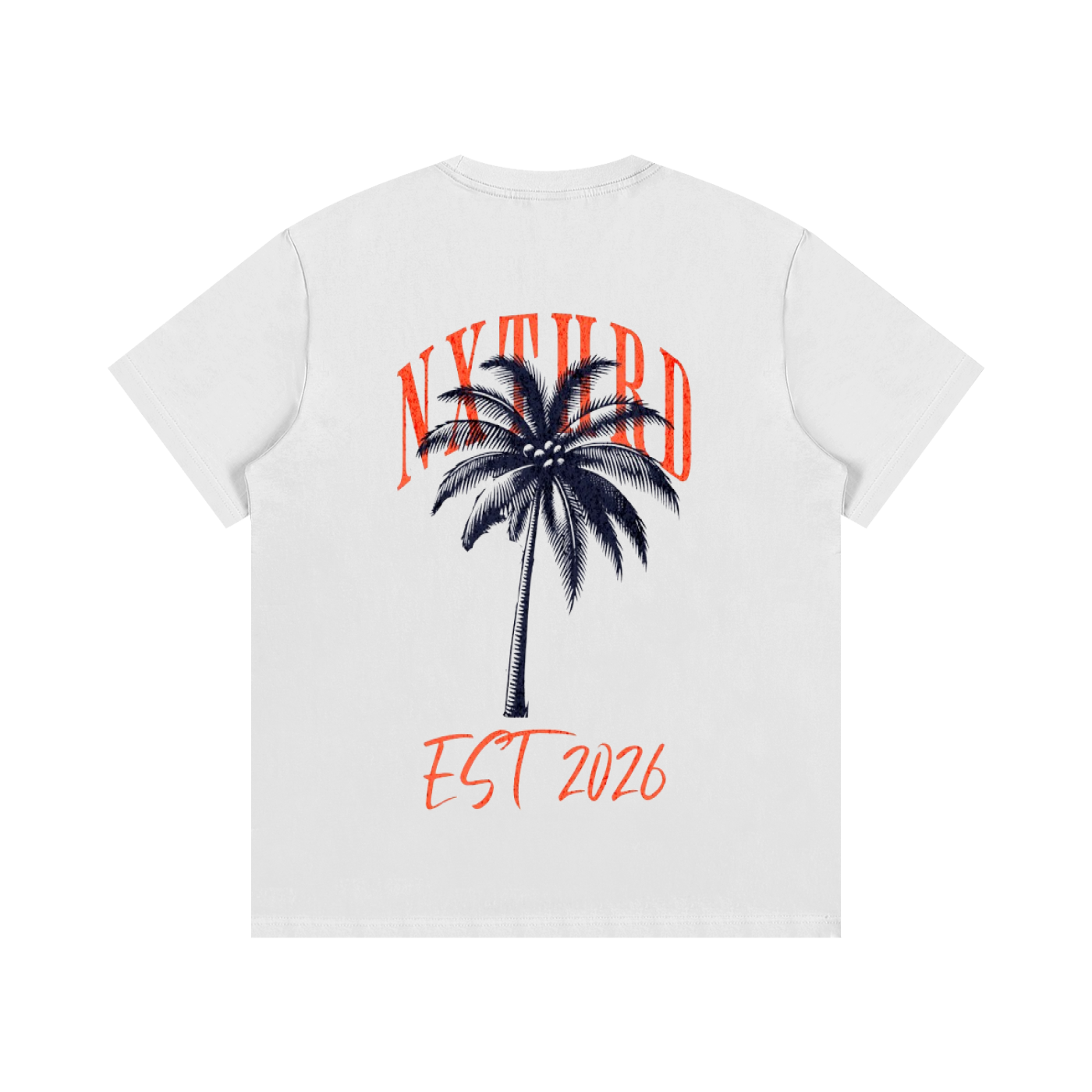NXTHRD Palm Tree Essential Cotton T-Shirt