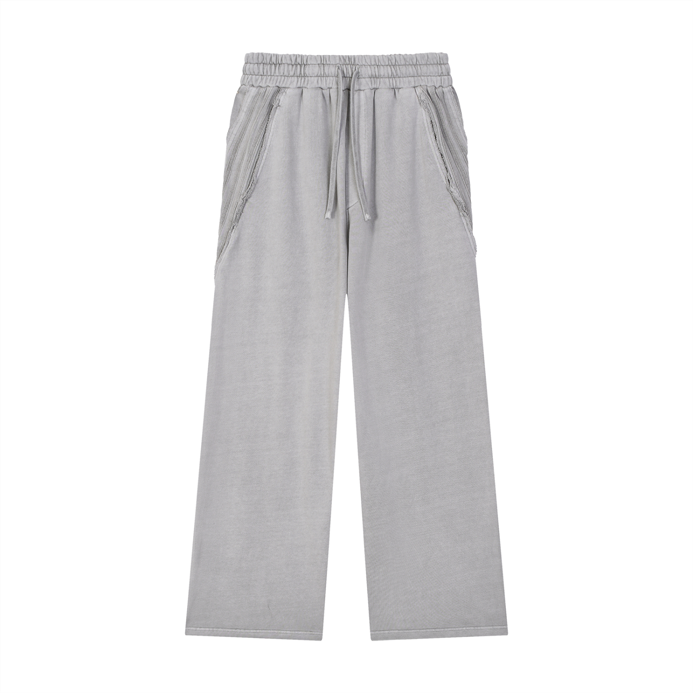NXTHRD Snow Washed Tape Raw Edge Sweatpants