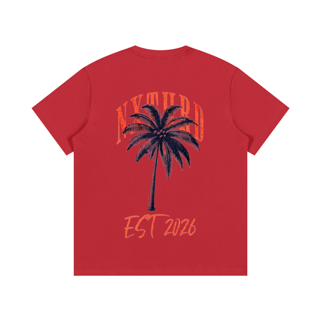 NXTHRD Palm Tree Essential Cotton T-Shirt