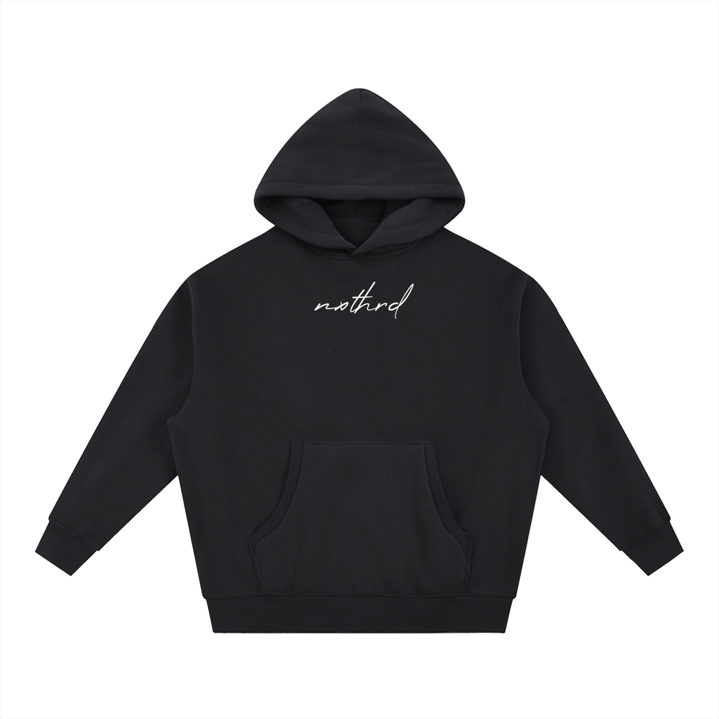 NXTHRD Ekitike Trust God Essential Oversized Boxy Fit Fleece Hoodie