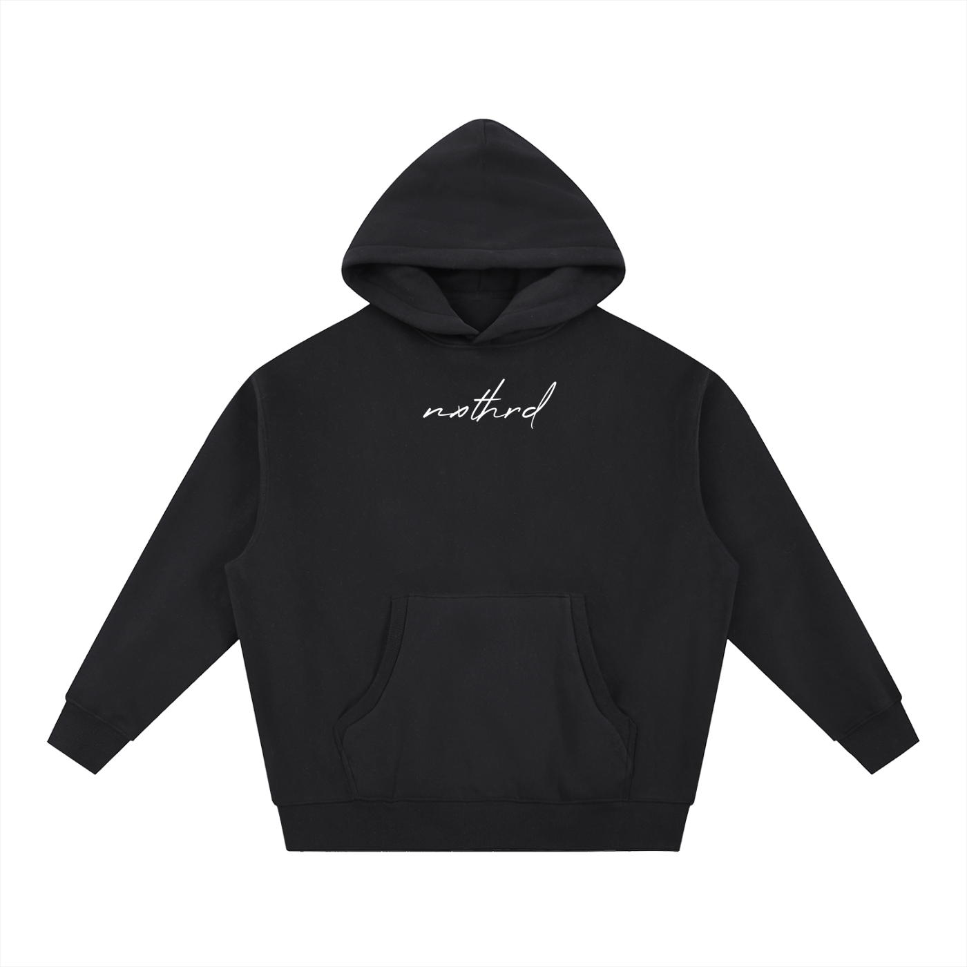 NXTHRD Ekitike Trust God Essential Oversized Boxy Fit Fleece Hoodie