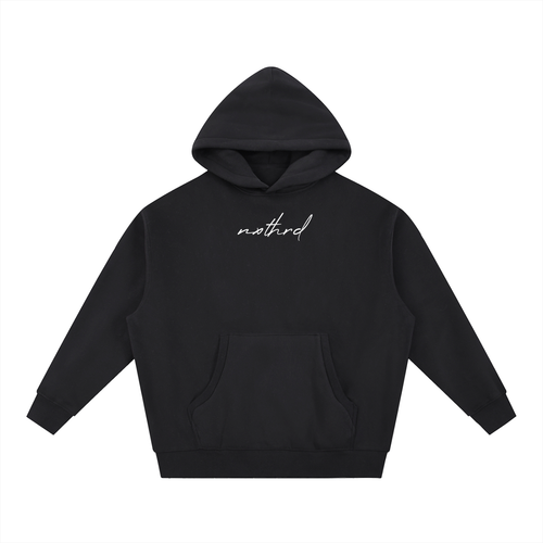 NXTHRD Ekitike Trust God Essential Oversized Boxy Fit Fleece Hoodie