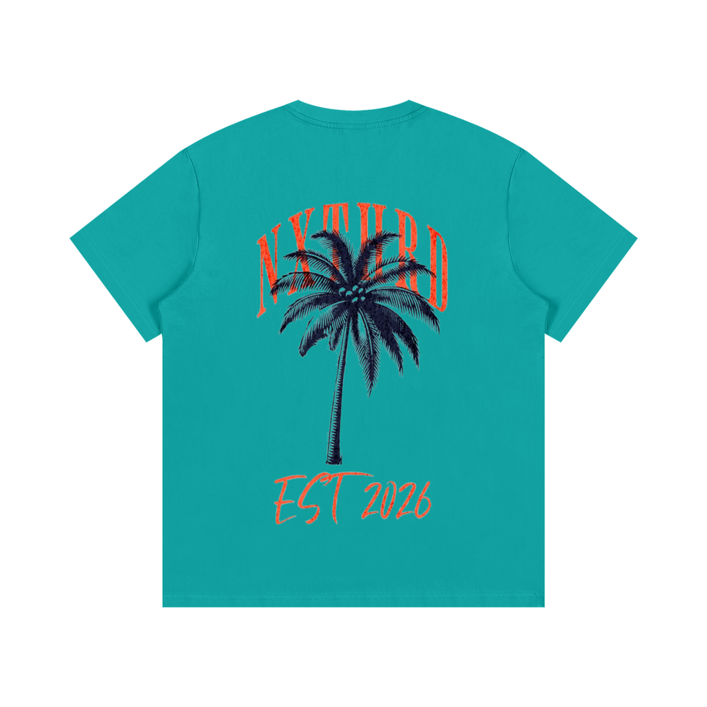 NXTHRD Palm Tree Essential Cotton T-Shirt