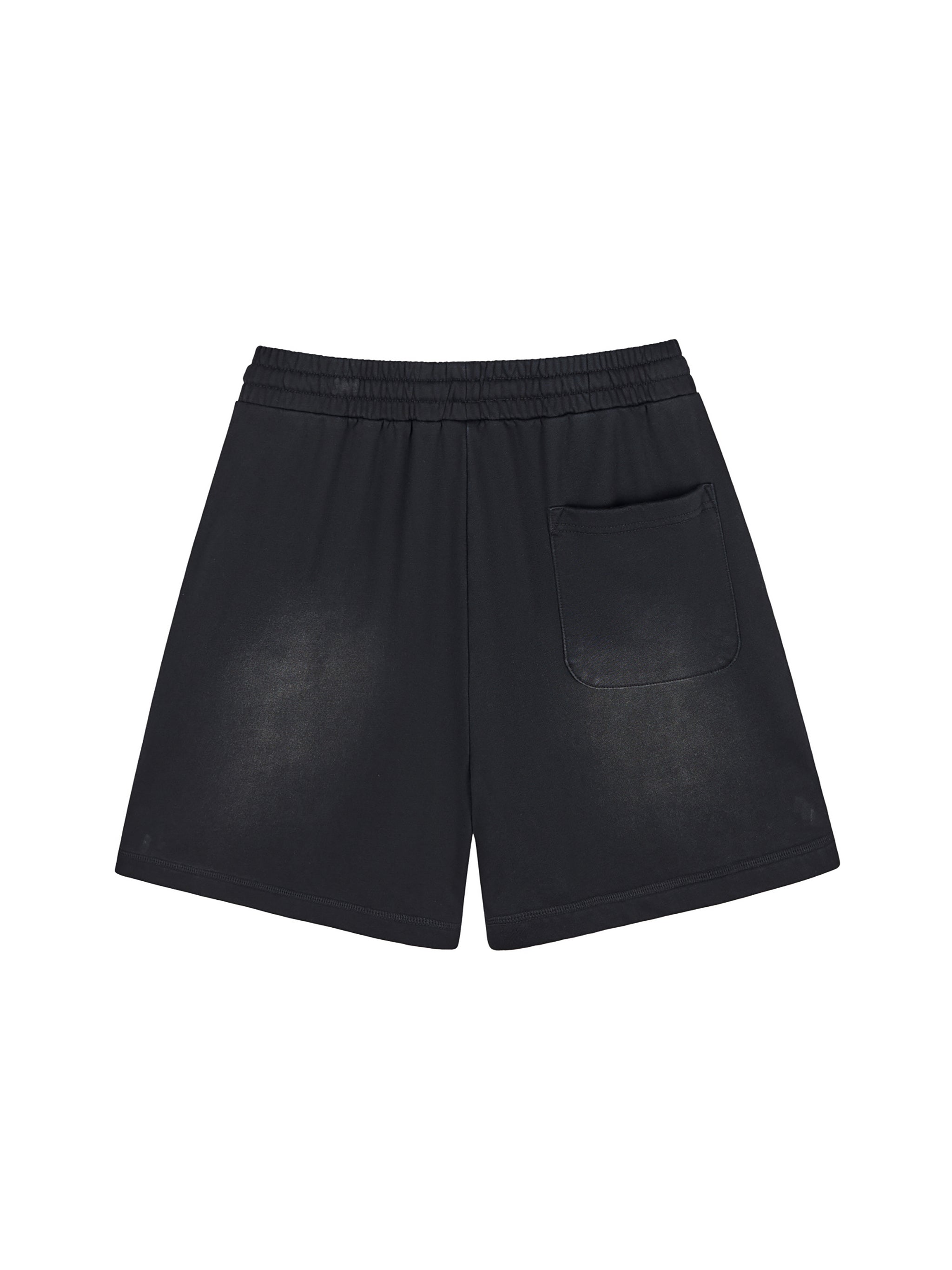 NXTHRD Sun Fade Raw Edge Cotton Shorts