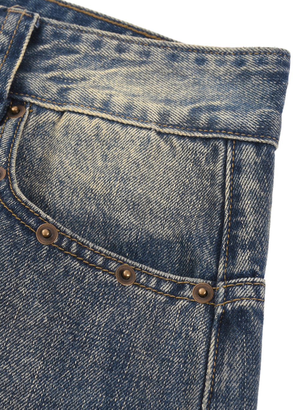 NXTHRD Vintage Wash Baggy Denim Shorts