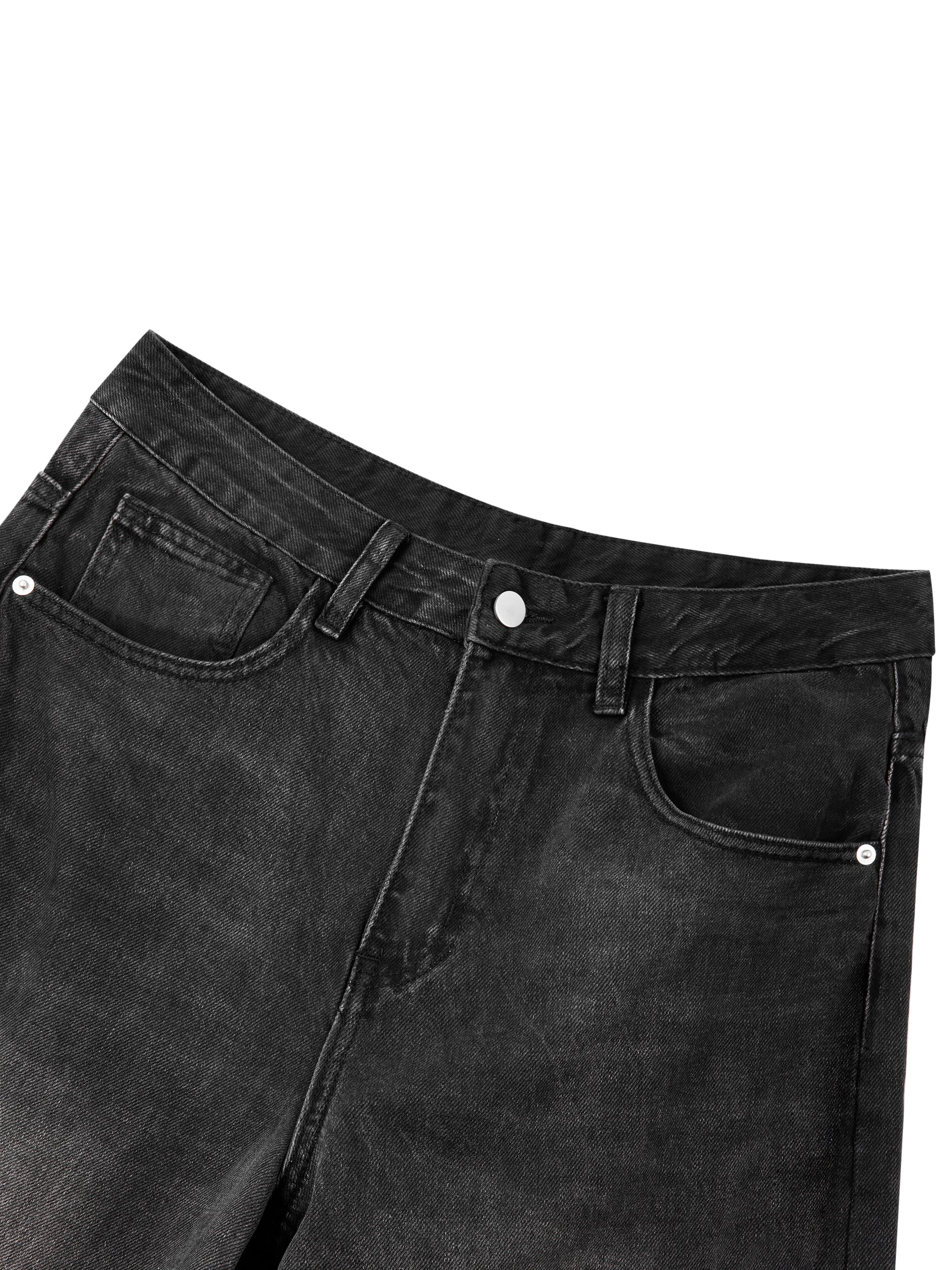NXTHRD Men's Sunfade Vintage Wash Barrel Leg Jeans