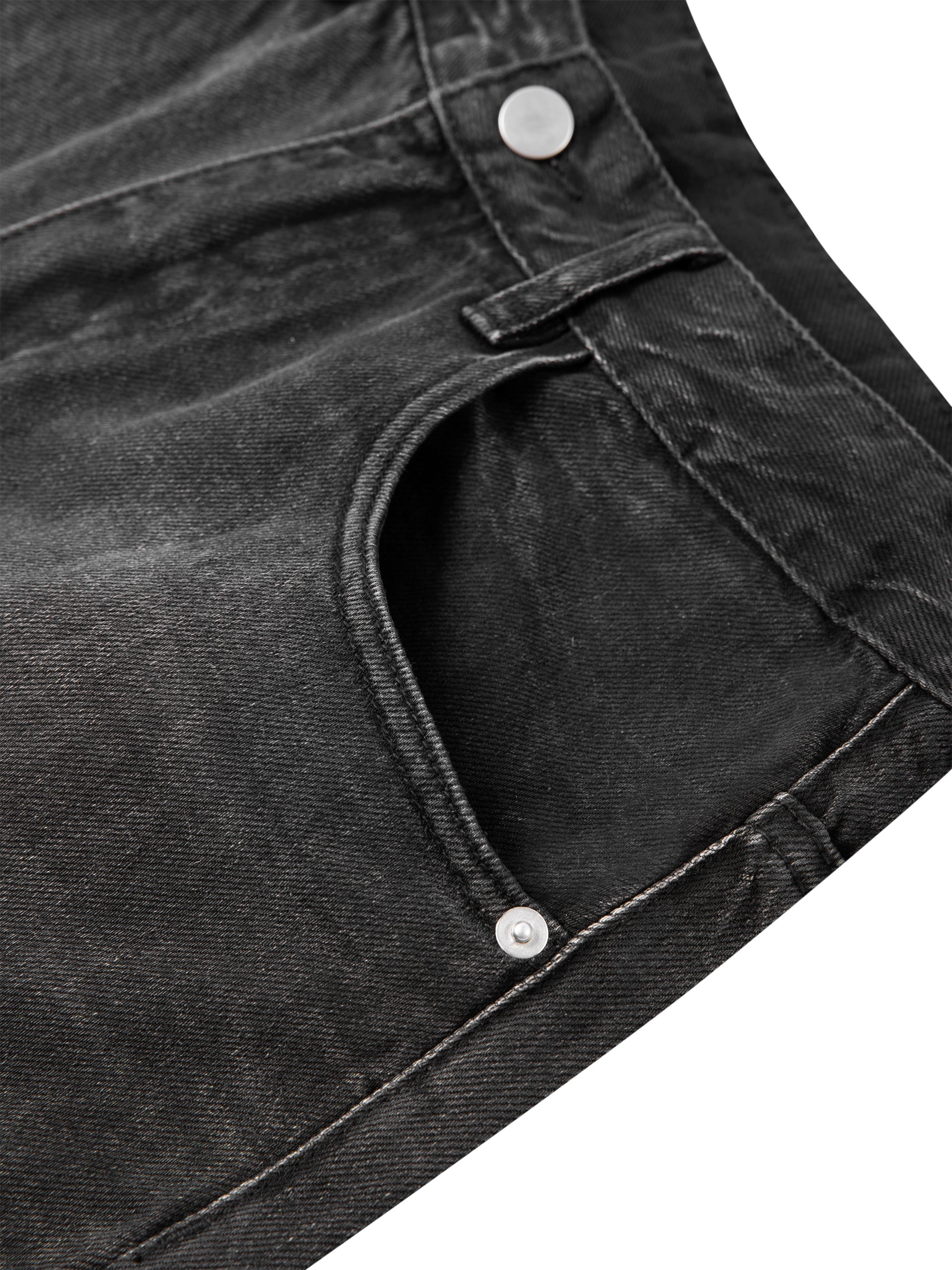 NXTHRD Men's Sunfade Vintage Wash Barrel Leg Jeans